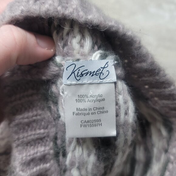 #359 Kismet Pom Pom Toque Hat Winter - Picture 3 of 3